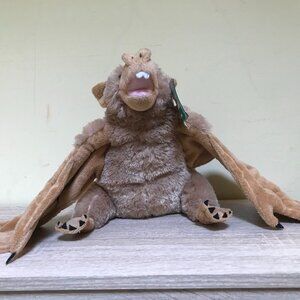 BROWN PLUSH VAMPIRE BAT STUFFED ANIMAL CUDDLEKINS WILD REPUBLIC NWT